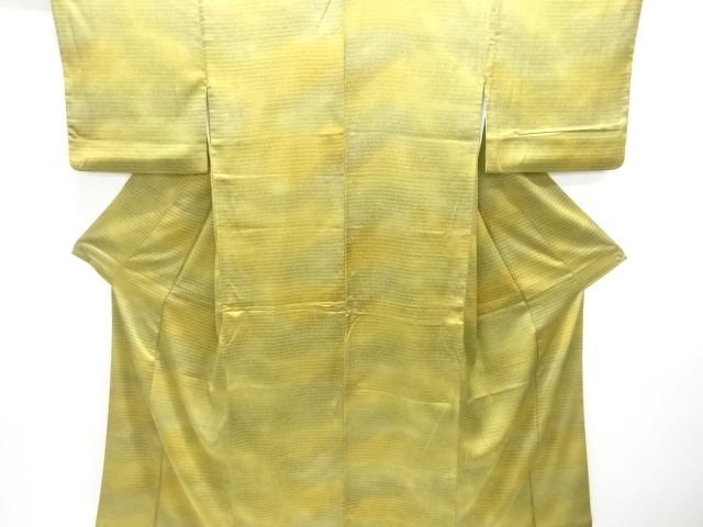 JAPANESE KIMONO / KOMON / ITAJIME SHIBORI / BOKASHI PATTERN